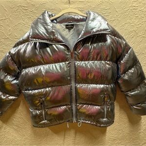 PrettyLittleThing Silver Jacket